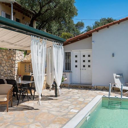Alkinoi Seaview Villa With Private Pool By Konnect, Nisaki ニサキオン エクステリア 写真