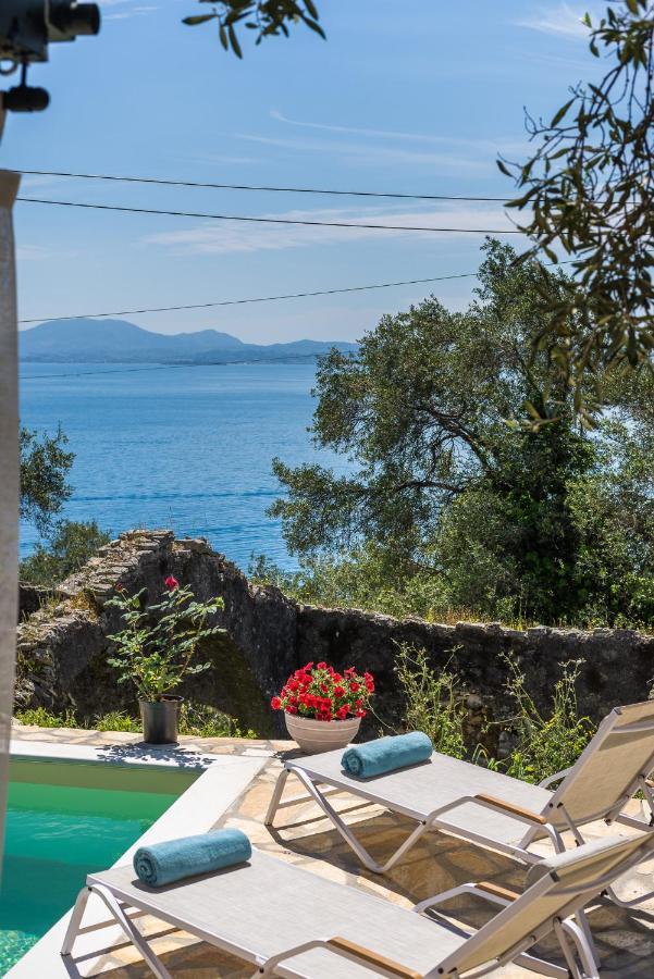 Alkinoi Seaview Villa With Private Pool By Konnect, Nisaki ニサキオン エクステリア 写真